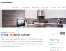 Tablet Screenshot of civilizedjames.org